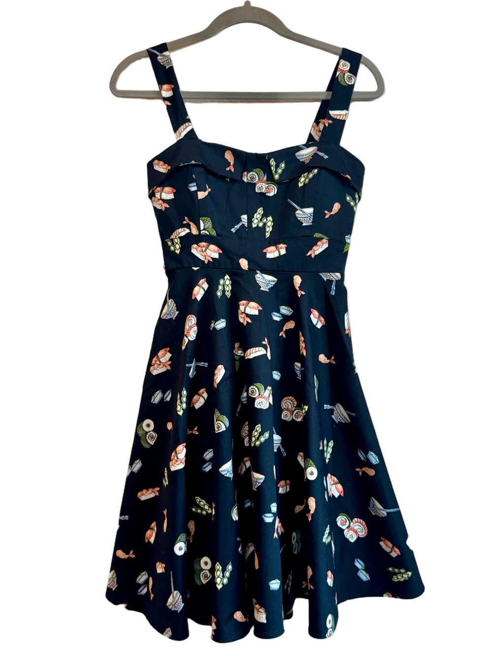 EVA ROSE Sushi Print Retro Dress